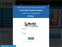 Tablet Screenshot of buildtraffic.com